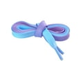 thumbnail image 2 of INSPIRE CHIC Flat Gradient Colored Shoelaces Tie Dye Design Sneakers Shoe Laces 1 Pair, 2 of 4