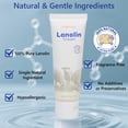 thumbnail image 3 of Crema para pezones Momfree, lanolina natural, 50 g/50 ml, calmante, 3 of 8