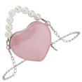 thumbnail image 2 of Heart Shaped Purse Fashion Small Crossbody Bag Heart-shaped Evening Crossbody Handbag, 2 of 4