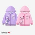 thumbnail image 7 of Care Bears Toddler Girls Jackets Love Heart Graphic Hooded Sweatshirts Valentines Gifts Sizes 2-6, 7 of 7