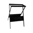 thumbnail image 2 of Colaxi Badminton Racket Storage Rack Badminton Racket Display Rack Sturdy Tennis Racket Storage Rack Stand for Garden Gym Home Field Black, 2 of 8