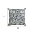 thumbnail image 3 of Brown Beige Tribal Down Filled Throw Pillow, 3 of 5