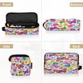 thumbnail image 5 of Hair Tool Organizer Bag with Heat Resistant Mat Removable Travel Storage Case for Hot Air Brushes Curling Irons Vibrant and Lively Butterflies, 5 of 8