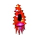 thumbnail image 2 of Bruja Brillante Con Luz Led Para Halloween, Sombrero De Bruja Con Cara De Fantasma, Accesorios De Cosplay Para Jardín, Árboles, Sala De Estar seitruly HA041393-06, 2 of 5