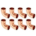 thumbnail image 1 of Conector de Cobre en Ángulo Uxcell, 99.9% Cobre Puro, Conector de 90 Grados 12mmID 0.8mm Grosor 8, 1 of 5