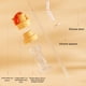 thumbnail image 5 of Advancent Tapa de conversión de manguera de silicona portátil, 2 piezas, para botellas estilo gatito, viene con almacenamiento de pajita Teteras, 5 of 6
