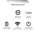 thumbnail image 6 of BIMZUC WiFi Modem 4G LTE USB Portable Hotspot Wireless Router for Travel High Speed 8 Connected Devices Black 4.33 inches / 11 cm, 6 of 9