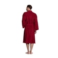 thumbnail image 5 of Turkuoise Men's Terry Cloth Robe 100% Premium Turkish Cotton Terry Kimono Collar, 5 of 5