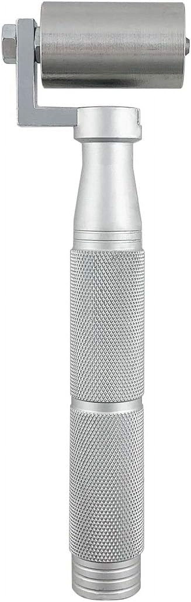 Professional-Grade Seam Roller, Flexible Operation With Smooth Rotation, Ergonomic Non-Slip Handle For Efficient Use In Silver, 170Mm Long