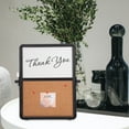 thumbnail image 3 of Desktop Cork Board Bulletin Board Message Board Decorative Pin Board for Home Office, 3 of 6