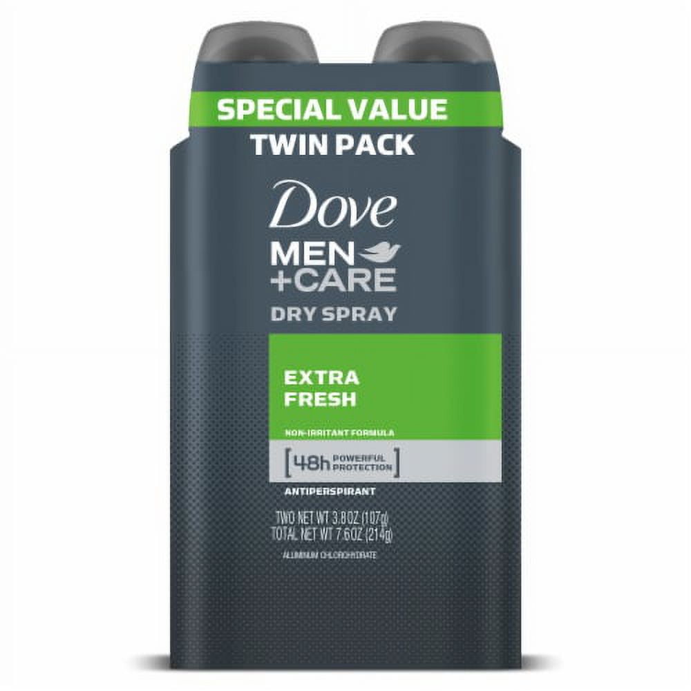 Dove Men+Care Men's Antiperspirant Deodorant Dry Spray Extra Fresh