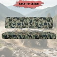 thumbnail image 5 of Yuyamidu Camo Dog UTV Seat Covers for Kawasaki Mule 4000 4010 4x4 2009-2023 2025 Soft Breathable Anti-Scratch UTV Seat Cover Fit for Kawasaki Mule 3020 2001-2003, 2 Pack, 5 of 7