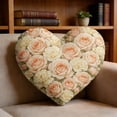 thumbnail image 5 of Hometravel Heart Shaped Floral Throw Pillows with Soft Fabric, Romantic Home Decor for Couch, Bed, Multiple Patterns and Colors, Valentine's Day Gift Idea, 35cm Size, 5 of 7