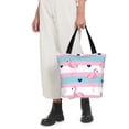thumbnail image 6 of Kdxio Flamingo1 Women Reusable Grocery Bags Foldable Ripstop,Reusable Shopping Bags for Shopping,Gym,Gift, 6 of 7