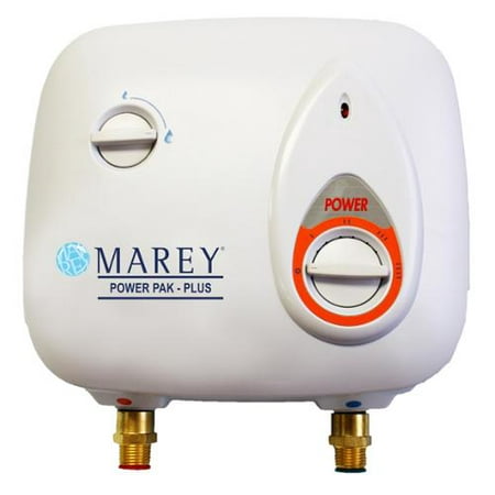 Marey 2.0 GPM Electric Tankless Water Heater Power Pak - (Best Power Vent Water Heater Reviews)