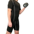 thumbnail image 6 of Athletic Works Adult Compression Long Short, Large, Black, Unisex, 1 Pack, 6 of 9