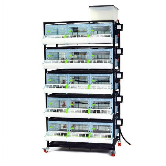 Hatching Time Chick Brooder - 5 Layer H: 9.5" (Power-Washable, Durable, ABS Plastic) | Cimuka