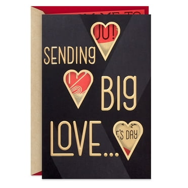 Hallmark Valentine's Day Greeting Card (Sending Big Love from Me to You)