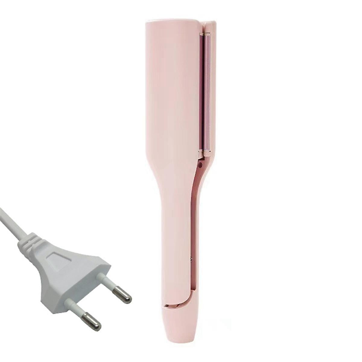 Curling wand with grooves discount