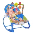 thumbnail image 2 of Silla Mecedora Bouncer Aeiou Rocker 2 En 1 Vibrador Azul, 2 of 2