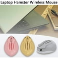 thumbnail image 4 of 2.4GHz Wireless Mouse Cute Hamster Shape Less Noice Portable Mobile Optical 1200DPI USB Mice Cordless for PC Laptop Computer Notebook MacBook Gaming Kids Girl Men Women Adults Gift (Pink), 4 of 4
