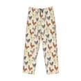 thumbnail image 4 of Goofa Funny Chicken Printed Soft Pajama Pants for Men, Wide Leg Comfy Casual Lounge Yoga Pants-XX-Large, 4 of 9