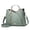 5500Green, variant on Women's Fashion Tote Bag - Trendy Color Block Leather Handbag with Top Handle & Detachable Shoulder Strap, Elegant Crossbody Purse for Work, Daily & Evening