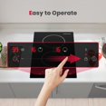 thumbnail image 5 of 12 in. 2-Elements Built-In Radiant Electric Cooktop, Slide Touch Control and ETL Certified, 5 of 5