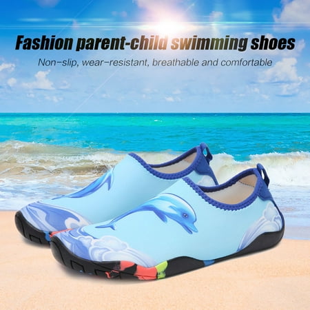 

YOTAMI Womens Sneakers Outwear Fall Fashion Women Water Shoes Toddler Quick Dry Anti Slip Aqua Socks Beach Outdoor Sports Blue