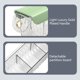 thumbnail image 5 of Fiudx Caja para Guardar Ropa Interior, Diseño de 6 Cajones, Organizador de Pared, Compacto y Compacto, Multiusos para Calcetines, Cables, Joyas, Dormitorio y Oficina, 37,5 X 8,2 X 10,5 Cm, 5 of 6