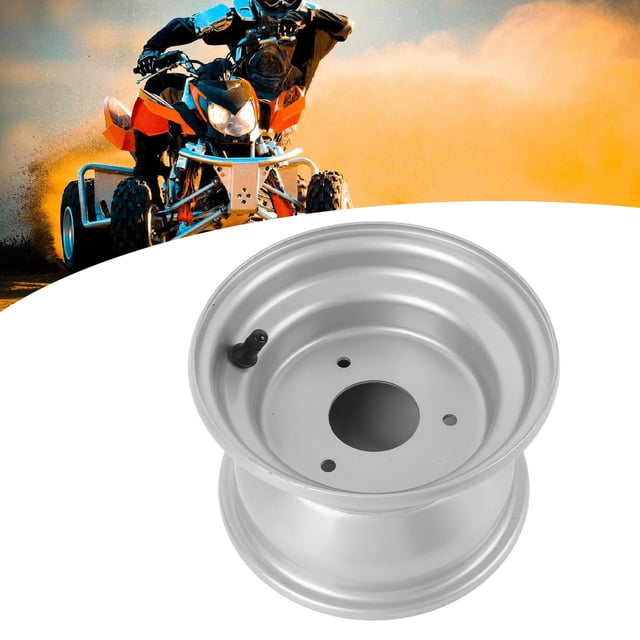 Buje De Llanta De Rueda ATV, 3 Orificios Llanta De Rueda ATV De 7 Pulgadas aleación De Aluminio A Prueba De Herrumbre Para Go Kart Quad Dirt Bike