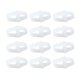 thumbnail image 1 of Separador de dedos doble anillo, almohadilla para los pies, cuidado de los pies, separador de dedos superpuestos, 6 pares, 1 of 8