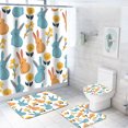 thumbnail image 4 of Costeam Easter Shower Curtain Set with Bunny Pattern, Waterproof Bathroom Decor with Holiday Theme for Easter Party Background Decoration, 4 of 6
