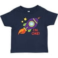 thumbnail image 3 of Inktastic 1st Birthday Rocketship One Year Old Boys or Girls Baby T-Shirt, 3 of 5