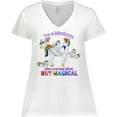 thumbnail image 3 of Inktastic I'm a Mimicorn, Like a Normal Mimi, but Magical Women's Plus Size V-Neck T-Shirt, 3 of 5