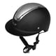 thumbnail image 2 of Casco ecuestre para niños con forro extraíble, cómodo para montar al aire libre. Plata negra, 2 of 9