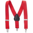 thumbnail image 2 of Hold'em Bow Tie Set, Baby Pre-Tied Bow Tie, 1' Suspender for Toddler Kids - Red, 2 of 4
