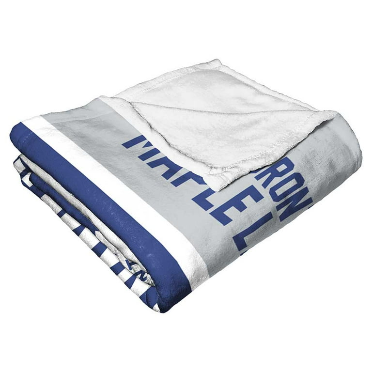 Toronto Maple Leafs NHL Colorblock Personalized Silk Touch Throw