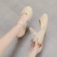 thumbnail image 5 of Amzcrzy Zapatos de mujer,Zapatos de mujer,Zapatillas de mujer, Sandalias de cuña con punta redonda de punto para mujer, zapatillas informales de verano con tacón alto Sandalias Mujer Zapatillas De Ca, 5 of 6