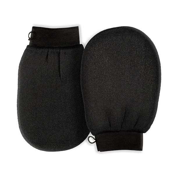 Korean Exfoliating Mitts (2 Pieces), Microdermabrasion at Home