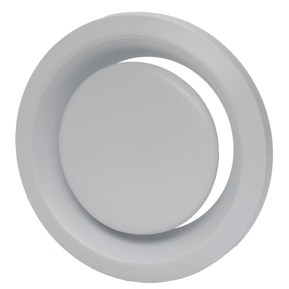 Soler And Palau Bor-100 4"/100Mm Plastic Adjustable Air Valve Circular - White