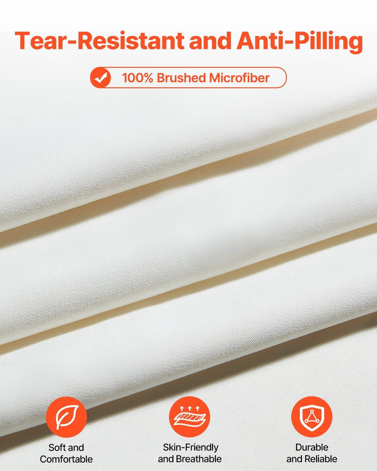Queen Size 4 Piece Bamboo Fiber Bed Sheet Set Cooling Breathable Shrink Resistant Luxury Deep Pocket Fits 16 Inch Mattress Hotel Bedroom