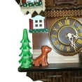 thumbnail image 4 of RUAIGRD Traditional German Style  Cuckoo Clock Black Forest House Clock Wooden Wall Pendulum Quartz Clock, 4 of 7