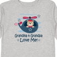 thumbnail image 4 of Inktastic Grandma and Grandpa Love Me Boys Boys or Girls Long Sleeve Toddler T-Shirt, 4 of 5