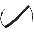 thumbnail image 3 of 3X Reemplazo del Microfono del Altavoz de la Mano del Coche Cable Cuerda Alambre de Microfono para -48A6 de Talkie Walkie Radio de Coche, 3 of 5