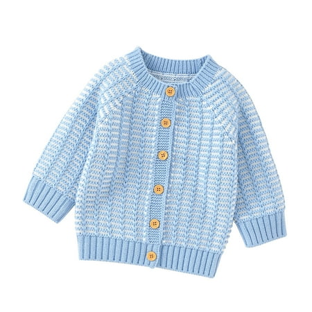 

Fsqjgq Zip Up Hoodies for Kids Baby Girl Boy Knit Cardigan Sweater Hoodies Warm Tops Toddler Outerwear Jacket Coat Outfit Clothes Panic At The Sweater for Girls Chemical Fiber Light Blue 62