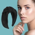 thumbnail image 2 of Unique Bargains 1 Pc Elegant Tie Headbands for Women Black, 2 of 6