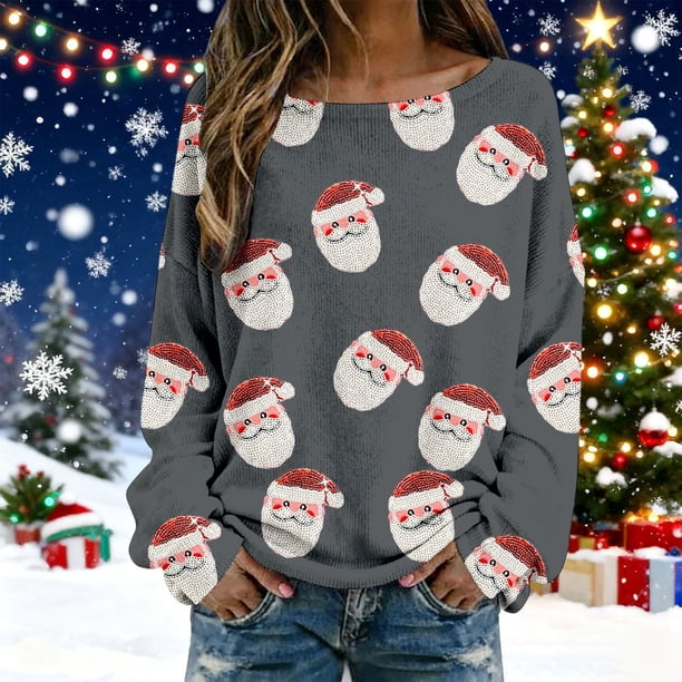 MHFRRA Sudadera con Capucha Sin Cabeza Atmosphere para Mujer Gris