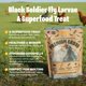 thumbnail image 4 of Eaton Pet and Pasture Larvas premium de mosca soldado negra 2,3 kg, 4 of 7