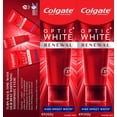 thumbnail image 2 of Colgate Optic White Renewal Teeth Whitening Toothpaste with Fluoride, 3% Hydrogen Peroxide, High Impact White - 3 Ounce (3 Pack), 2 of 2